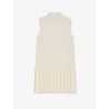 Virgin wool and mohair short dress