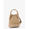 Micro Bale leather bucket bag