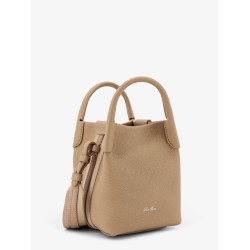 Micro Bale leather bucket bag
