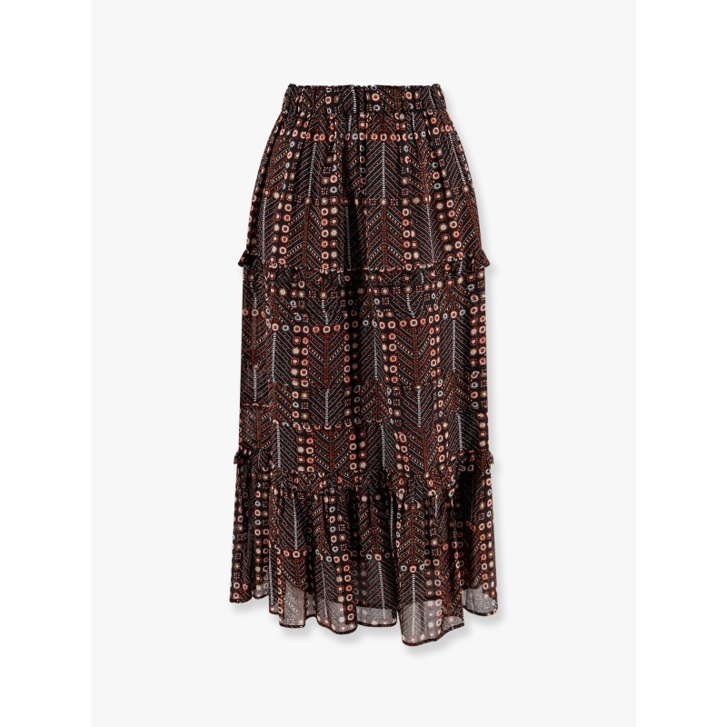 Diya biologic cotton skirt with all-over print