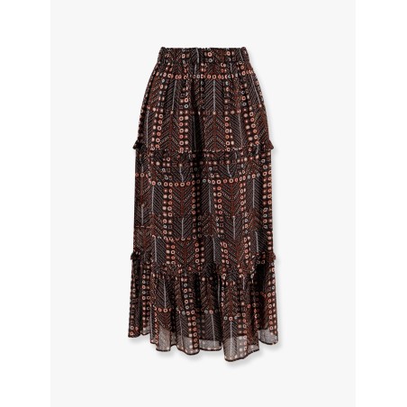 Diya biologic cotton skirt with all-over print