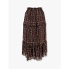 Diya biologic cotton skirt with all-over print