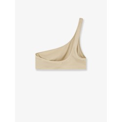 Celestine Shiny one-shoulder bikini top