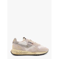 Reelwind low-top suede and nylon sneakers with used effect