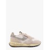 Reelwind low-top suede and nylon sneakers with used effect
