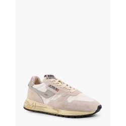 Reelwind low-top suede and nylon sneakers with used effect