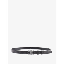 Saffiano leather belt