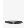 Saffiano leather belt