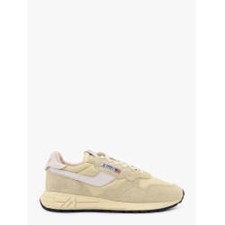 Reelwind low leather and nylon sneakers