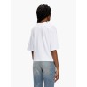 Cotton t-shirt with frontal oval-d logo