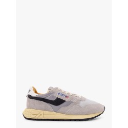 Reelwind low nylon and suede sneakers