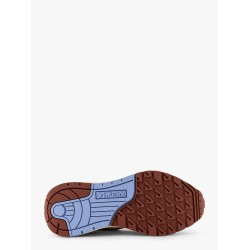 Reelwind suede and nylon sneakers