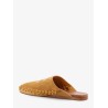 Triomphe Mule 05 suede and leather sandals