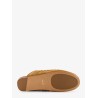 Triomphe Mule 05 suede and leather sandals