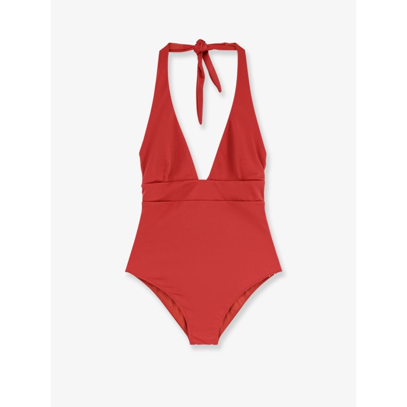 Marylin 18 one-piece swimsuit with Logo tag