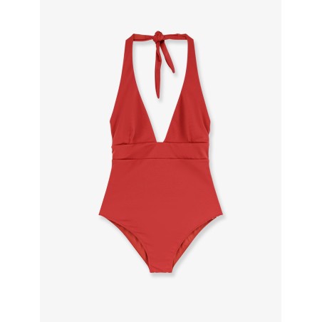 Marylin 18 one-piece swimsuit with Logo tag