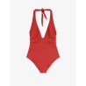 Marylin 18 one-piece swimsuit with Logo tag