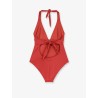 Marylin 18 one-piece swimsuit with Logo tag