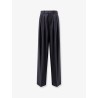 Certified wool trousers with wide leg