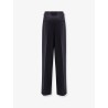 Certified wool trousers with wide leg