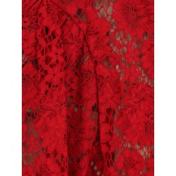Midi lace dress