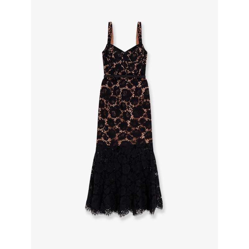 Lace midi dress