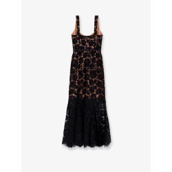 Lace midi dress