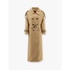 Wool and silk crepe coat with all-over GG motif