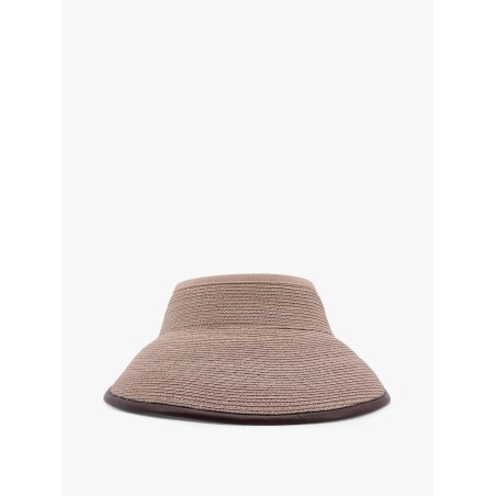 Techno hemp and cotton visor with Monili detail