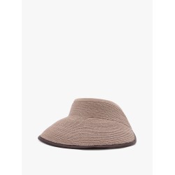 Techno hemp and cotton visor with Monili detail