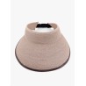 Techno hemp and cotton visor with Monili detail