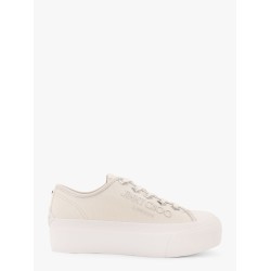 Palma maxi low-top canvas sneakers with plateau