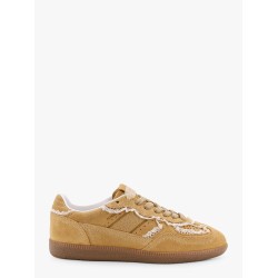 Tb 490 low-top suede sneakers with lace inserts