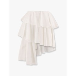 Spiral cotton popeline skirt