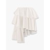 Spiral cotton popeline skirt