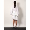 Spiral cotton popeline skirt
