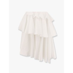 Spiral cotton popeline skirt