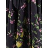 Spritz cotton chemisier dress with multicolor print