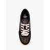 Fendi Match low-top FF jacquard fabric and suede sneakers