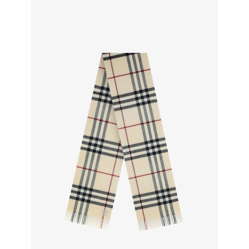 Cashmere scarf with Giant Check motif
