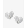 Silver earrings