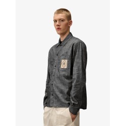 Chambray cotton shirt