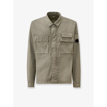Cotton shirt with pockets