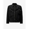 Cotton and linen shirt with zip closure