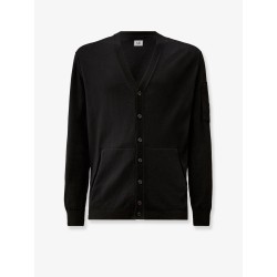 Cotton cardigan with Logo detail