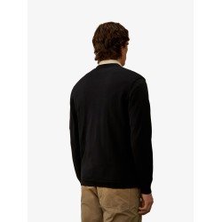 Cotton cardigan with Logo detail