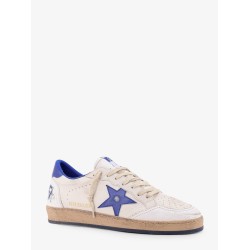 Ball Star low-top leather sneakers with used effect