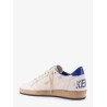 Ball Star low-top leather sneakers with used effect