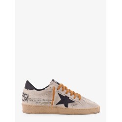 Ball Star low-top suede sneakers with used effect