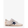 Ball Star low-top leather sneakers with used effect